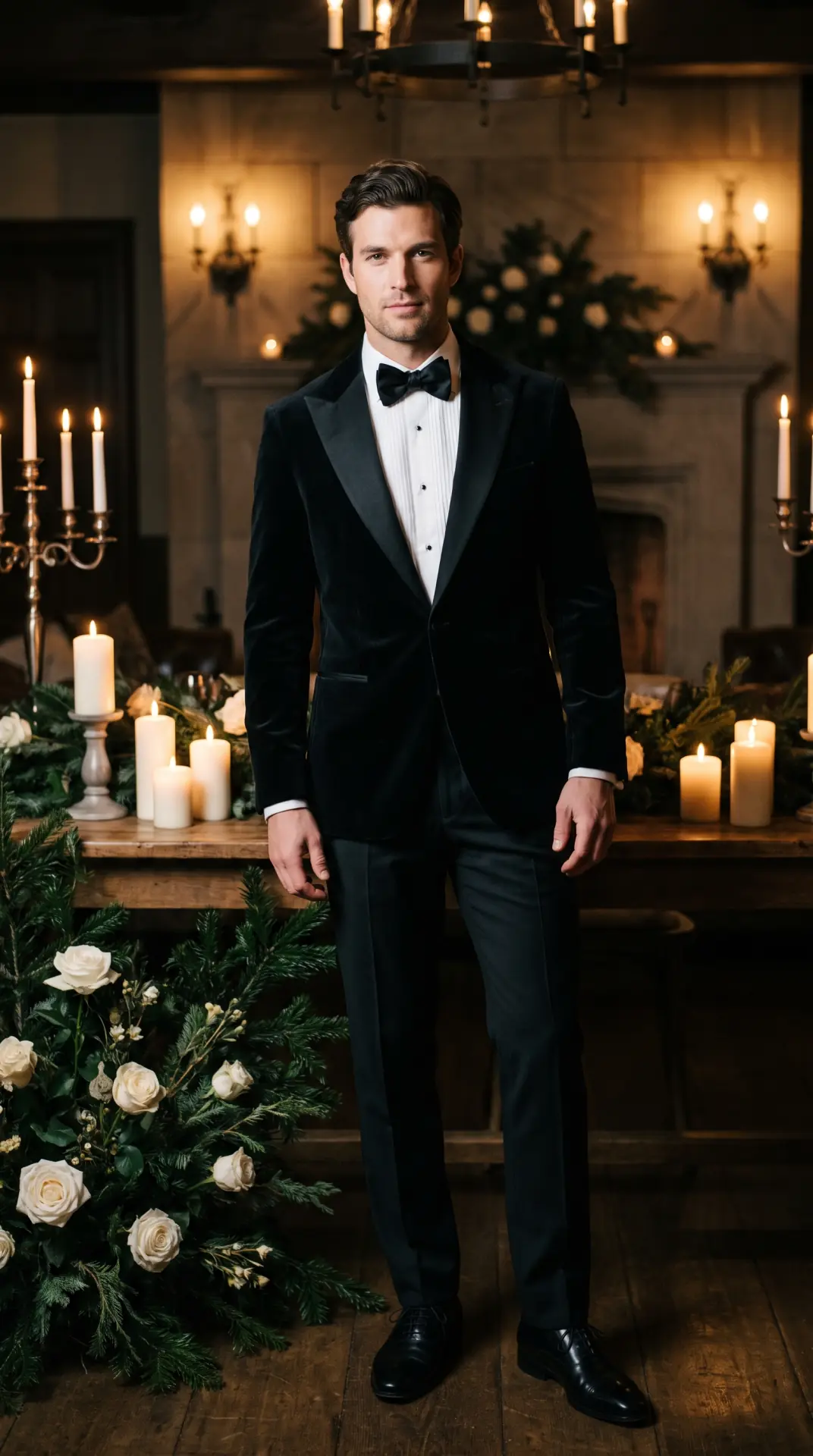 Black Velvet Tuxedo