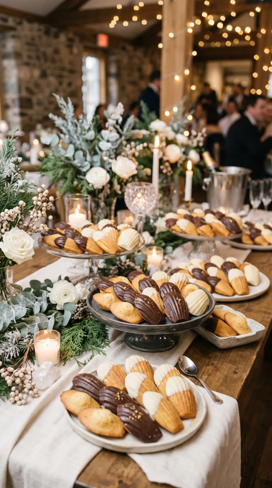 Chocolate Dipped Madeleines