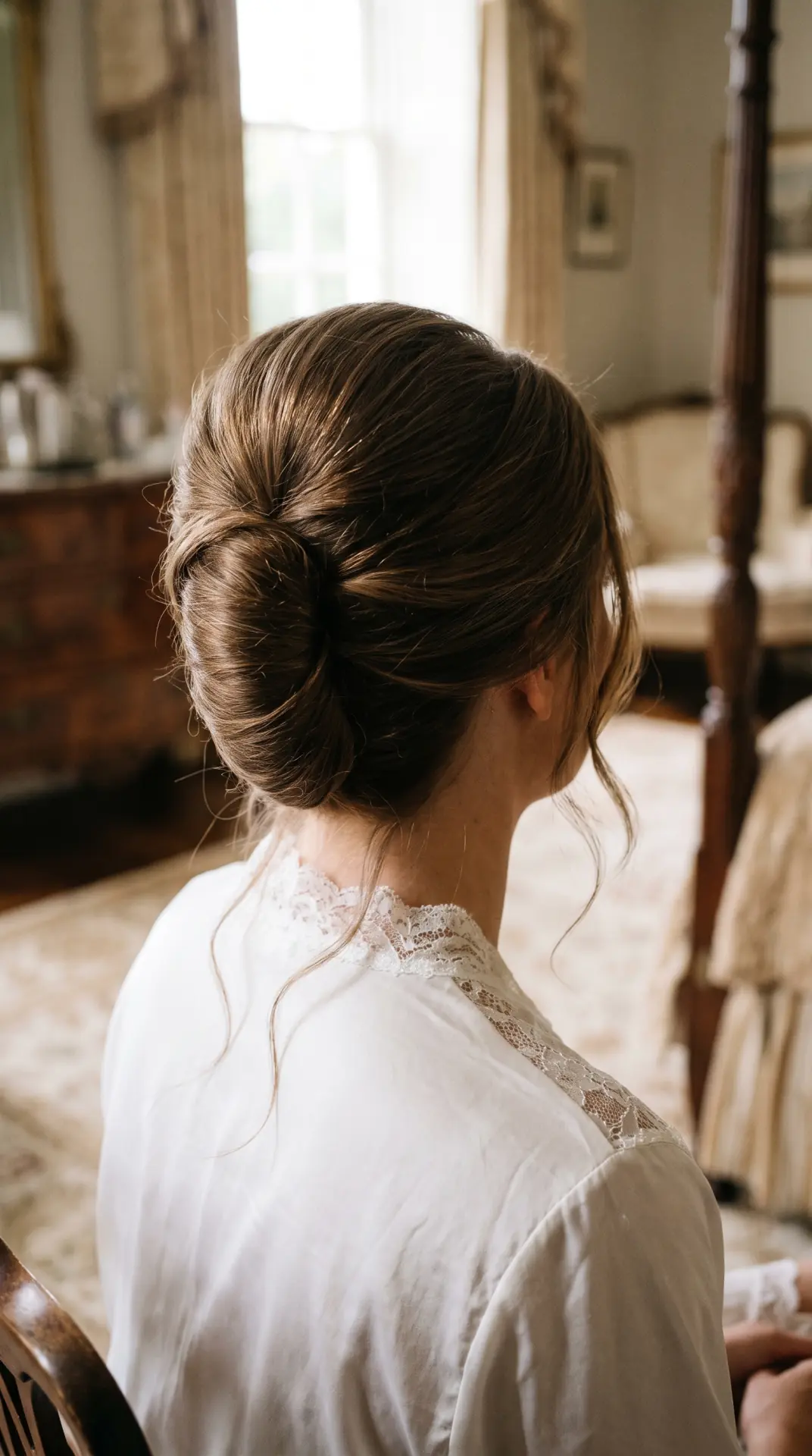 Classic French Twist With Soft Front Pieces