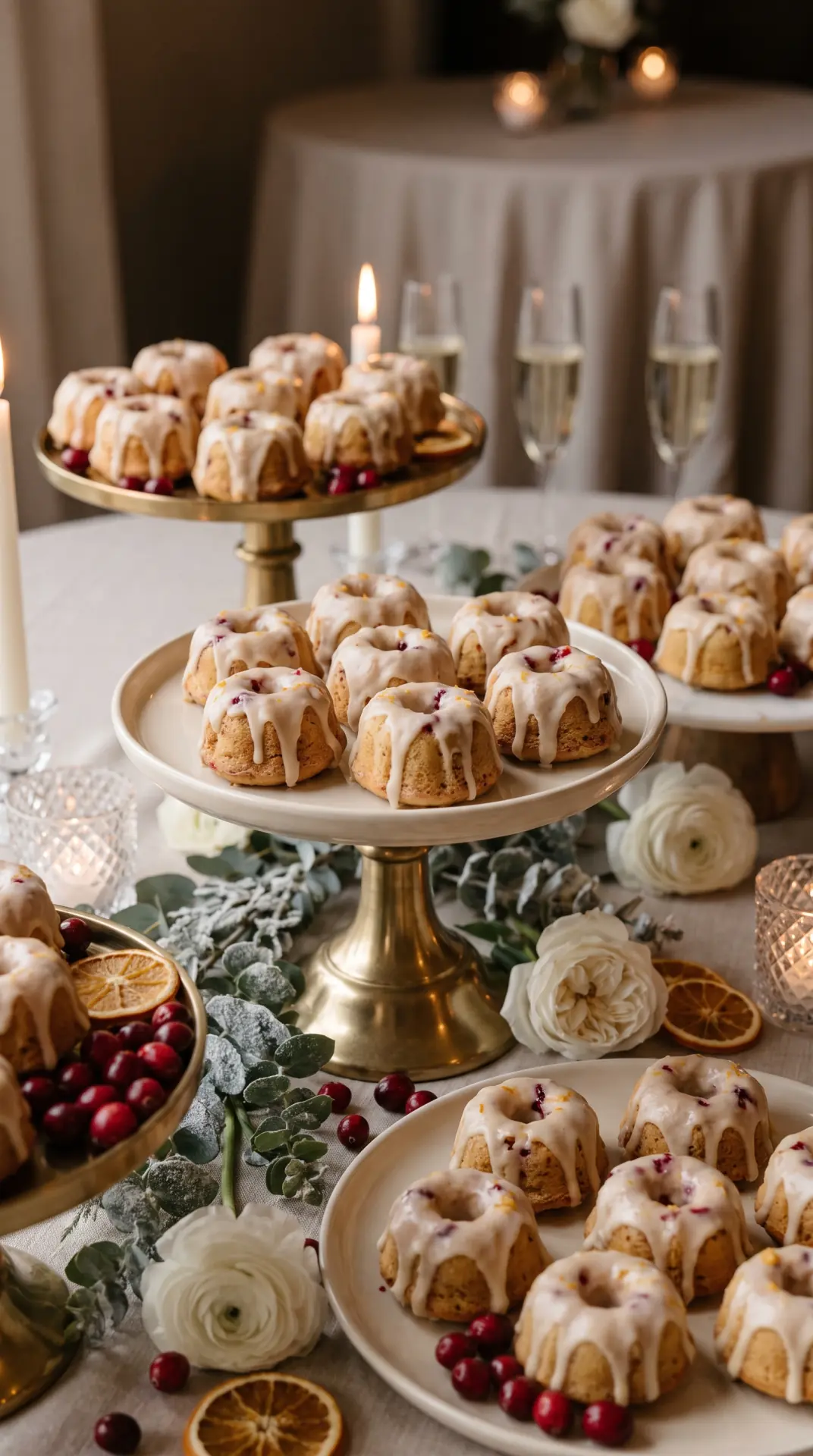 Cranberry Orange Bundt Cake Bites