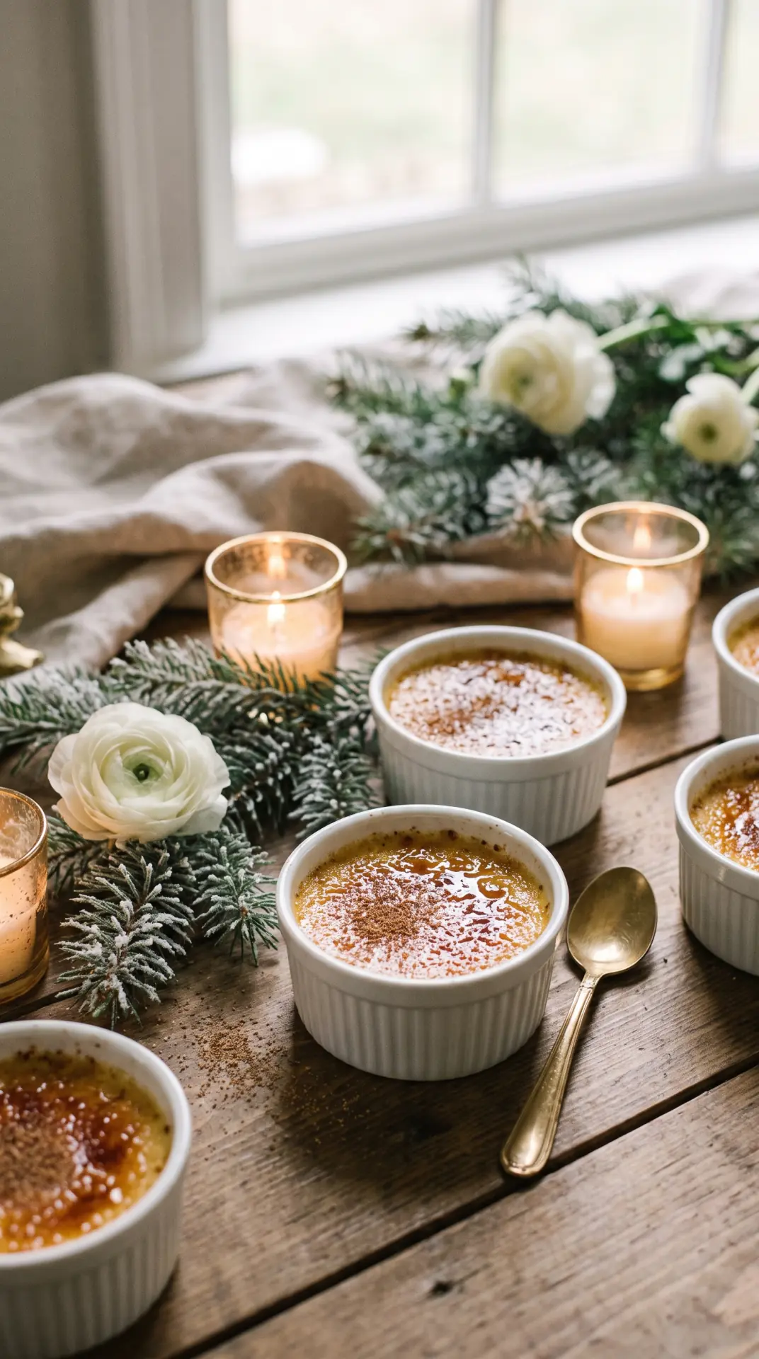 Eggnog Crème Brûlée
