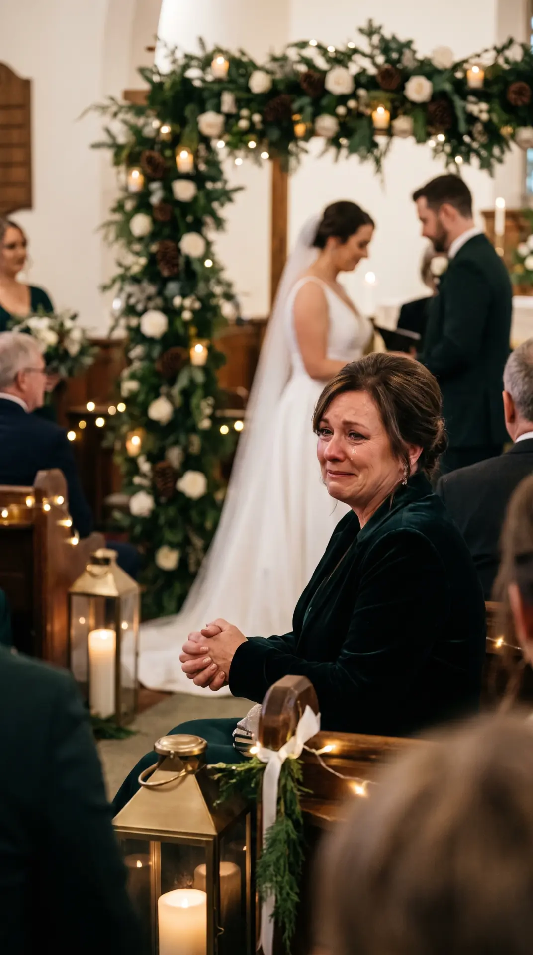 Emotional Parent Reaction During the Ceremony