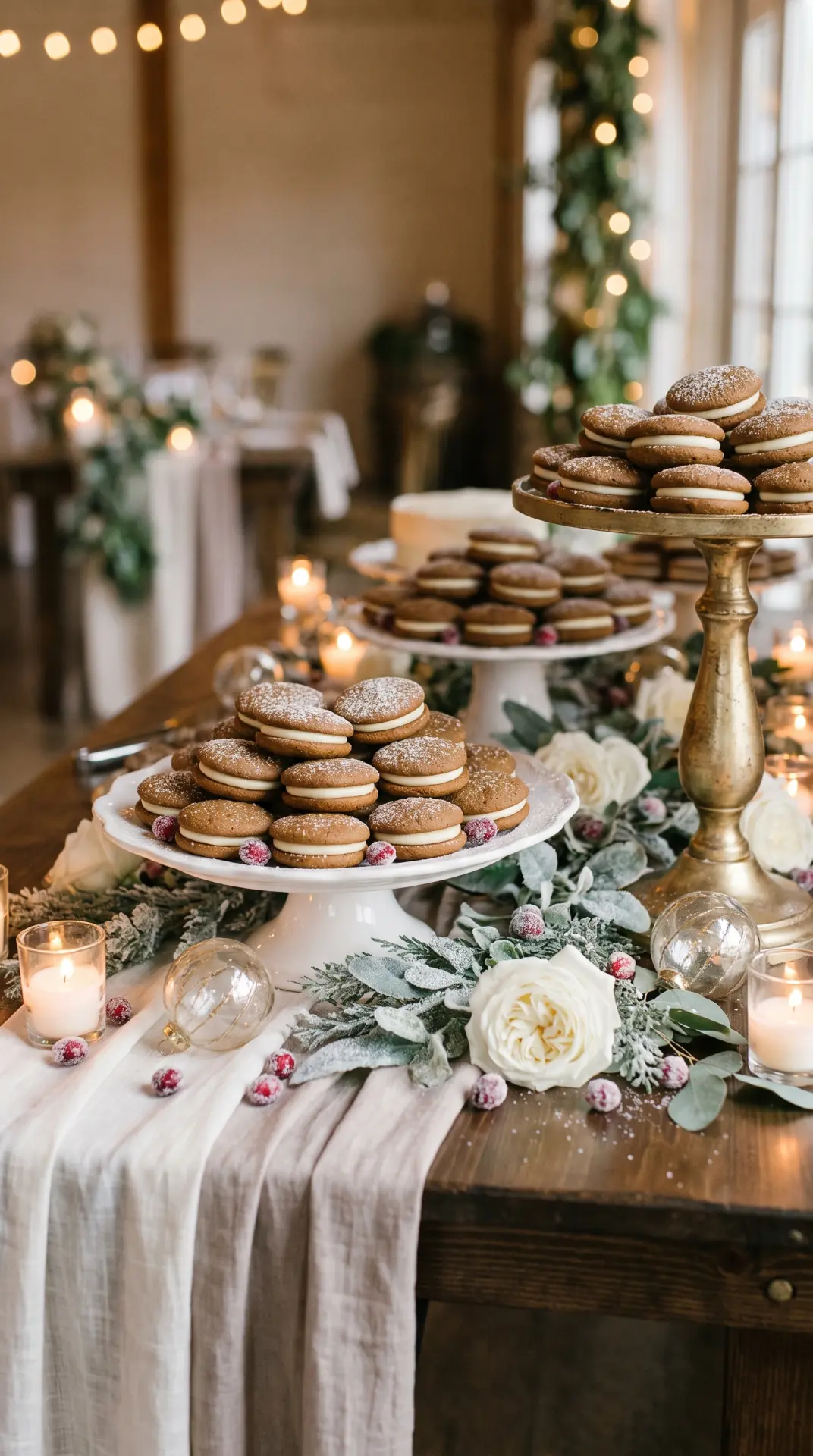 Gingerbread Sandwich Cookies