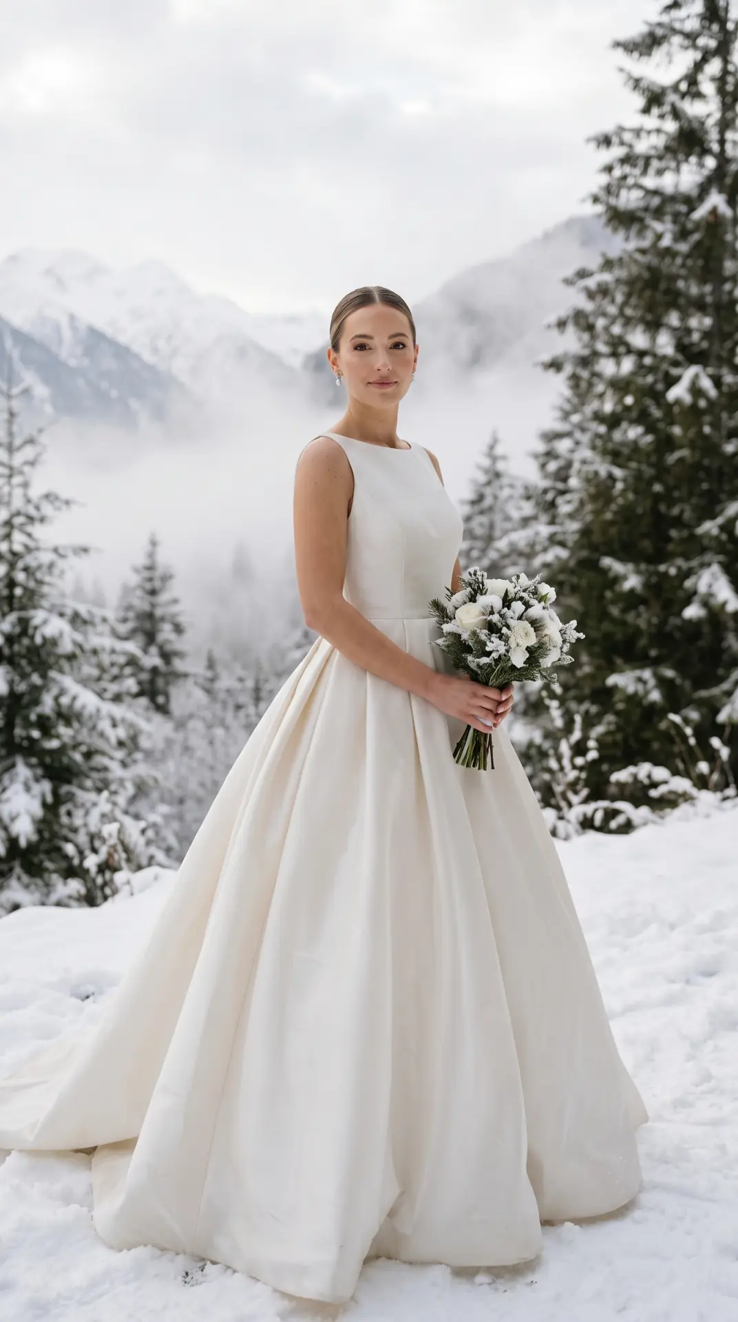 Minimalist Mikado Ball Gown