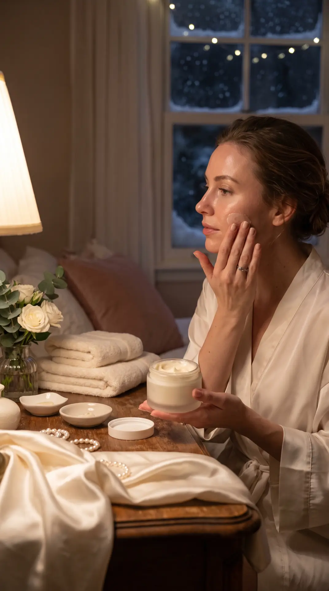 Rich Night Cream for Dry Bridal Skin
