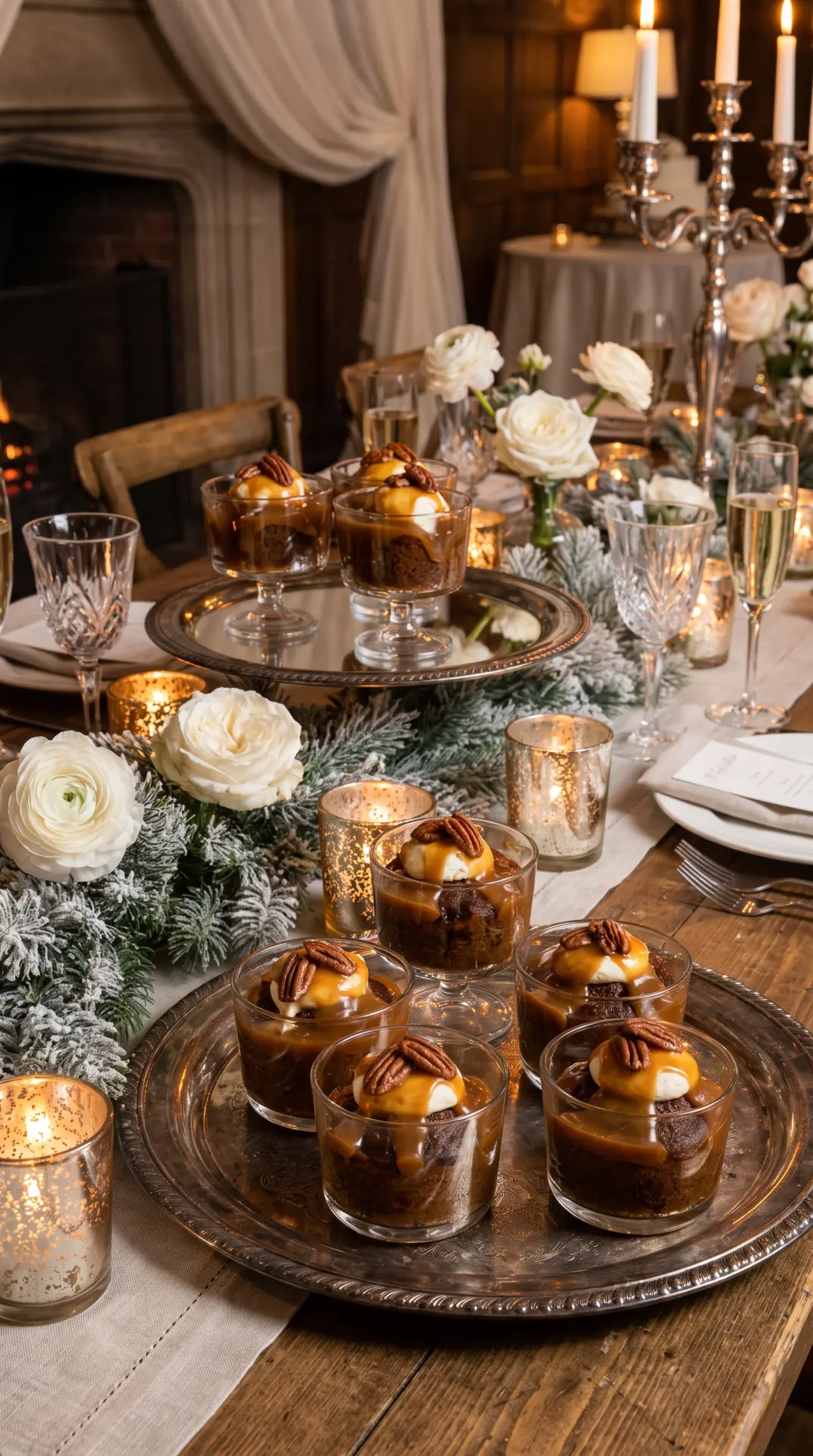 Sticky Toffee Pudding Cups