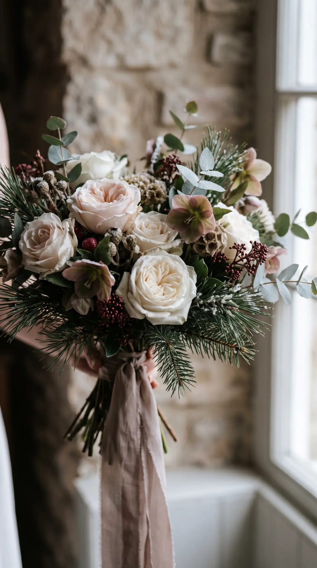 Winter Bouquet Detail Story