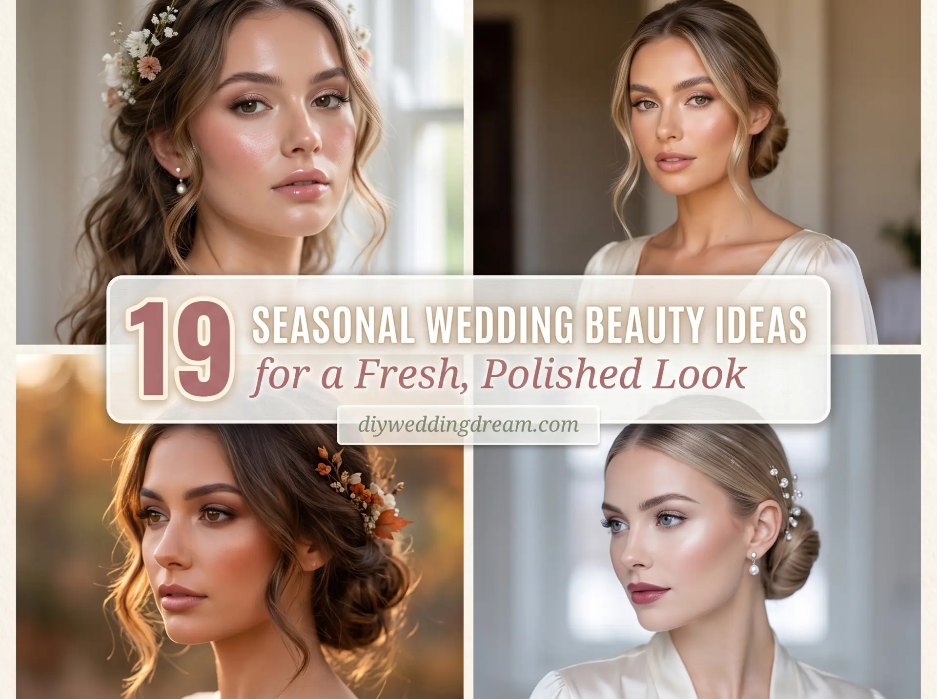 seasonal wedding beauty ideas